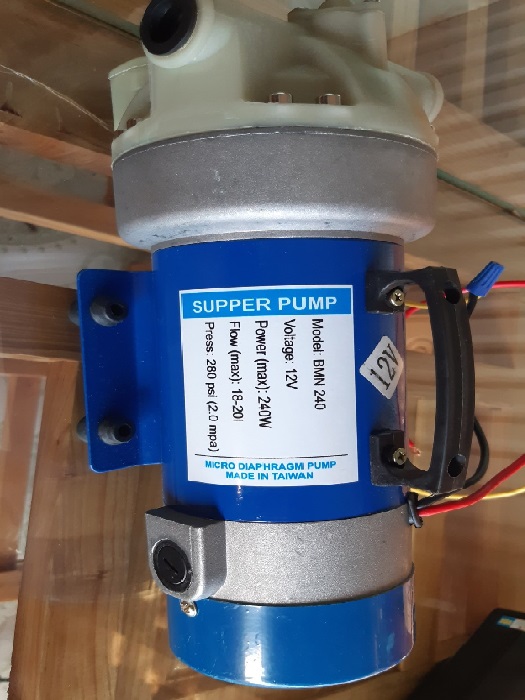 Bơm phun thuốc trừ sâu 12v 240w